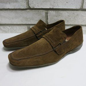 Cohibas Suede Leather Strap Loafers Comfort Casual Men's Footwear Shoes 41 7